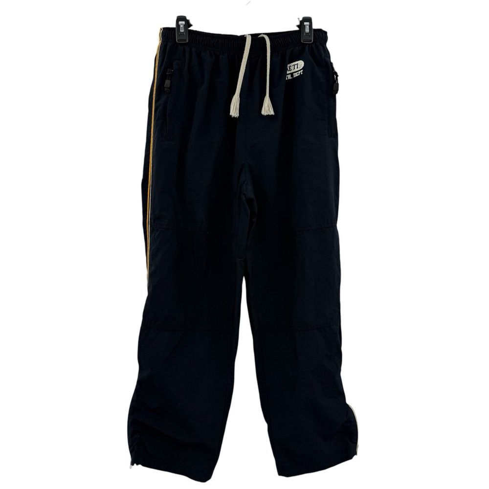 VTG Y2K American Eagle Track Pants Mens Size large Blue‎ Lined side zipper